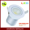 15w IP20 COB LED downlight