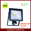 super bright cheaper COB warm white sensor LED flood light manufacturer