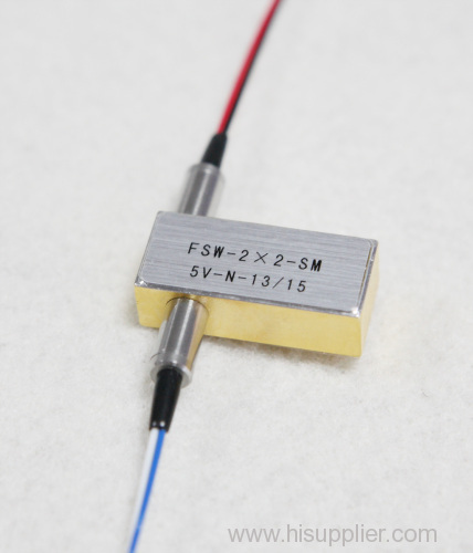 2×2 Mechanical Fiber Optic Switch