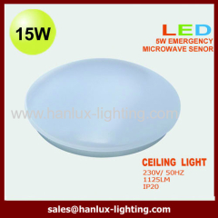 15w IP20 350mm LED ceiling light