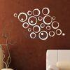 Hot Sale Decorative Mirror Wall Sticker Decorations DIY Mirror Wall Sticker For Decal