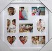 Best selling plastic photo frame white photo frame multi photo frame square photo frame