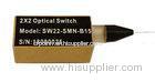 ISO Certificate 2X2 Mechanical Fiber Optical Switch 27x12.6x8.2mm