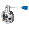 stainless steel Sanitary 3A Welded Butterfly Valve(304/316L)