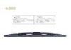 Universal Front Windscreen Wipers Blades Black For U-HOOK Arm