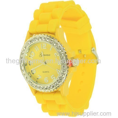 silicone watch fashion wrist band watch sport watch