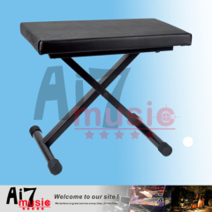 AI7MUSIC Deluxe keyboard bench with large extra thick seat cushion