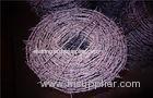 Single Twist / Double Twist Barbed Wire For Pasture / Railway Fence