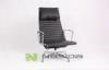 Chromed Aluminum Ergonomic Office Furniture Chiars / Lounge Chair with 4 Fixed Legs