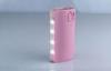 Lovely 5600mah Mobile Devices Power Bank A Grade Lithium Battery Power Bank Charger Pink