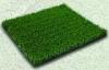 Roof Plastic 15mm 4500Dtex Balcony Artificial Turf Grass Olive Green , Weather resistance