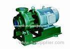 Hydrochloric Acid Proof Magnetic Drive Pumps Impeller Centrifugal , Single Stage