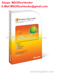 100% Genuine Microsoft Office 2010 Home and Student Key