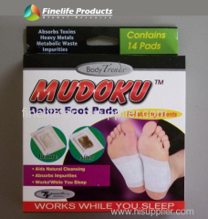mudoku detox foot pads ingredients