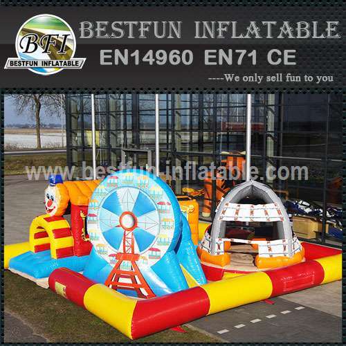 Outdoor Fun City Inflatable Playground