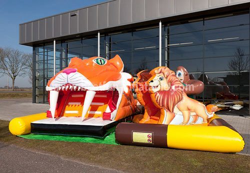 Inflatable fun city for amusement park
