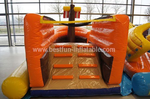 Cheap inflatable fun park adventure inflatable playground