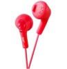 JVC HA-F160R Gumy Ear Bud Headphones Red