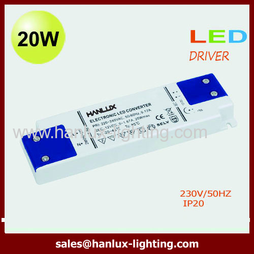 DC24 20W CE led power supply