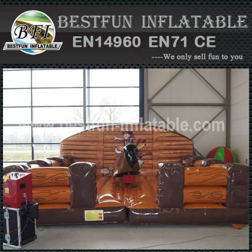 Playground inflatable rodeo mechanical bull