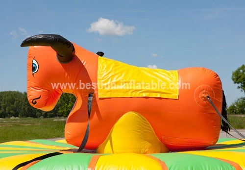 Cheapest factory inflatable rodeo bull