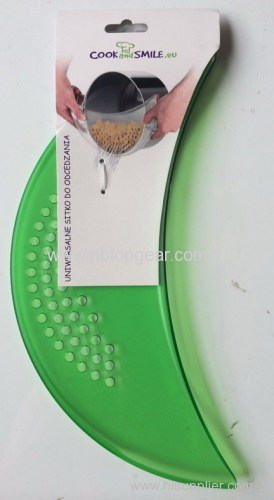 Plastic kitchen pot strainer wok drainer