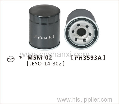 Auto oil filter for Mazda 1.5L.HMC6470.Family.Happin 1.6L