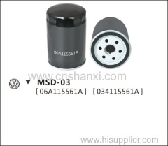 Auto oil filter for Passat B5 1.8L or 2.4L or 2.8L