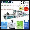 Servo motor pp non woven bag making machine / equipment for non woven loop handle bags