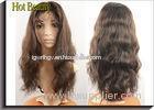 Middle Cap 100% Remy Human Hair Full Lace Wigs For Black Women , 5A Grade
