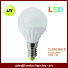4W 320LM E14 base G45 TUV CE ROHS report LED lighting bulb