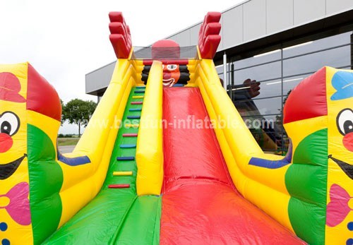 Fantasy inflatable clown slide