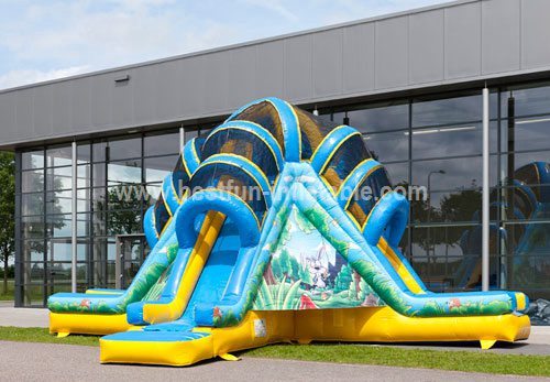 Popular Cheap Giant Inflatable Volcano Slide