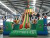 Commercial party new design inflatable bounce combo jumping inflatable dry slide bouncer