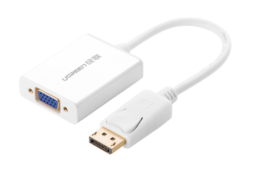 UGREEN DisplayPort to VGA+Audio converter cable--Aluminum Case