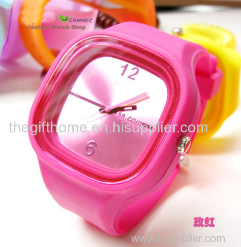 silicone jerry watch rubber watch