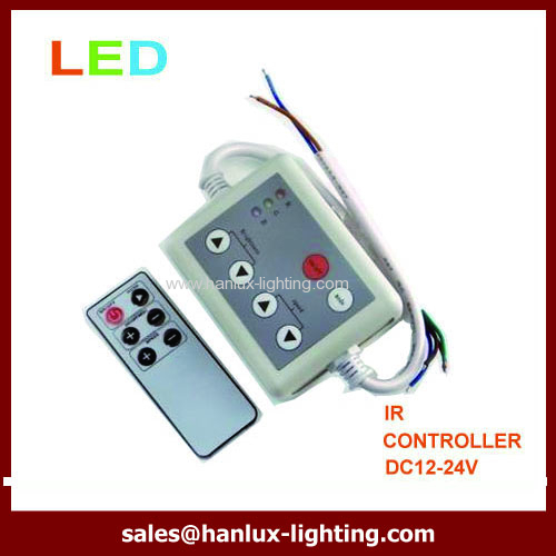 DC12V CE certificated 6-Key infrared LED controller