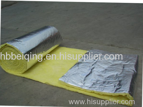 FSK glass wool blanket, alu.foil glass wool blanket