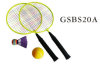 plastic badminton racket set