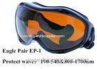 Ultraviolet / Excimer / CO2 Laser Protection Goggles 190nm - 540nm