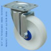 5 inches swivel top polyproplyene storage cage casters