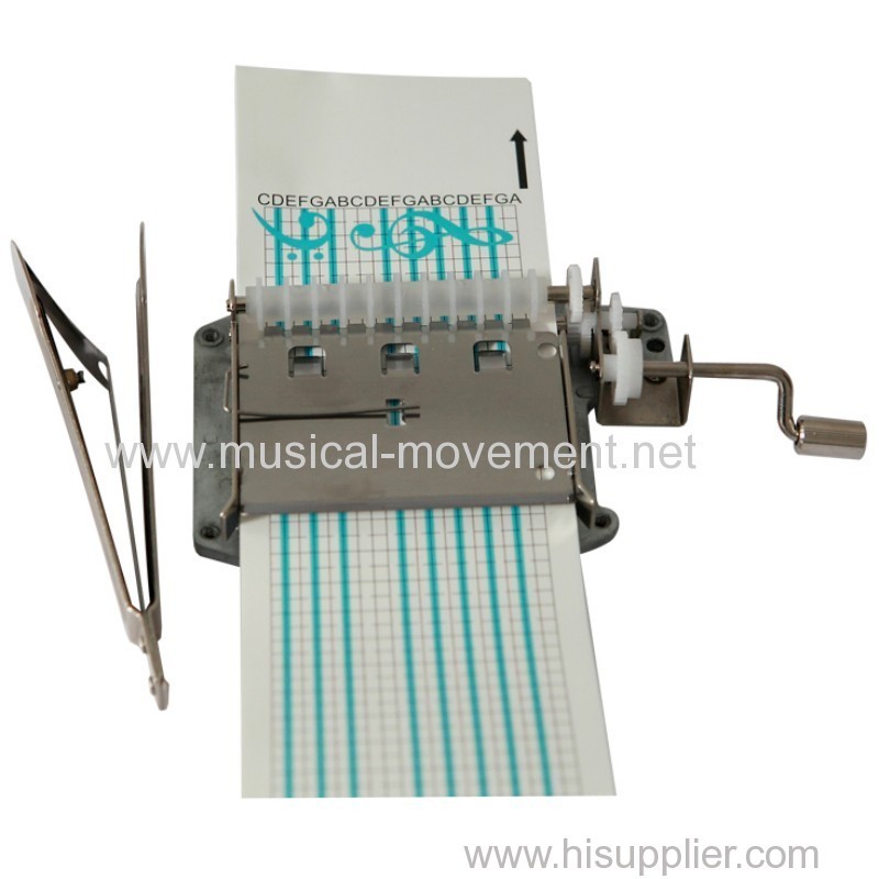 Songs DIY Paper Strip Hand Crank Musical Mechanisms