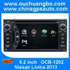 Ouchuangbo In Dash 6.2&quot; DVD GPS Navi System For Nissan Livina 2013 With BT+RSD+iPod