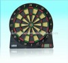 Electric dart board with dart tips