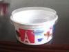 Yogurt Disposable Dessert Cups , Round Bowl With Flat Lid 130ml 4oz