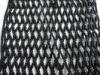 PET / SPANDEX Black Mosquito Net Fabric, Vehicle netting, insect mesh netting and treated mosquito n