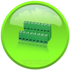 PCB screw combicon connector with rising clamp for wire to board connection