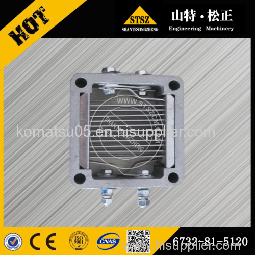 6732-81-5120 Komatsu Engine Parts Heater for Komatsu PC200-7/S6D102E/S4D102E