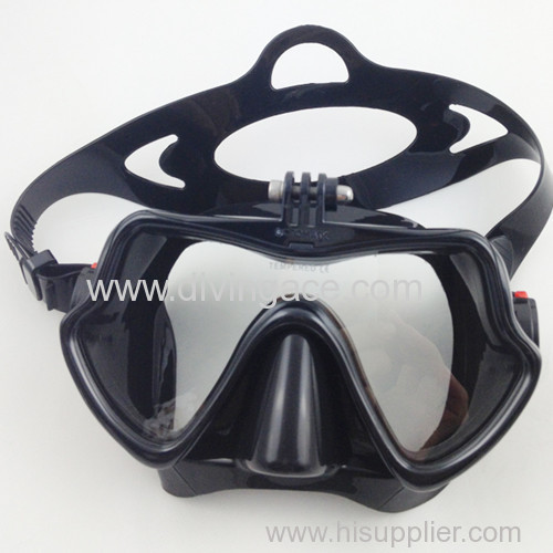 full face tempered glass diving Silicone mask