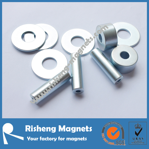N45 magnet prices D10 x d7 x 3mm industrial magnet